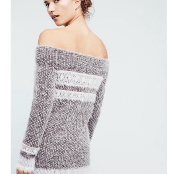 Anthropologie Sleeping On Snow FAROE Soft Fair Isle  Wool Sweater Size Large - Picture 2 of 16